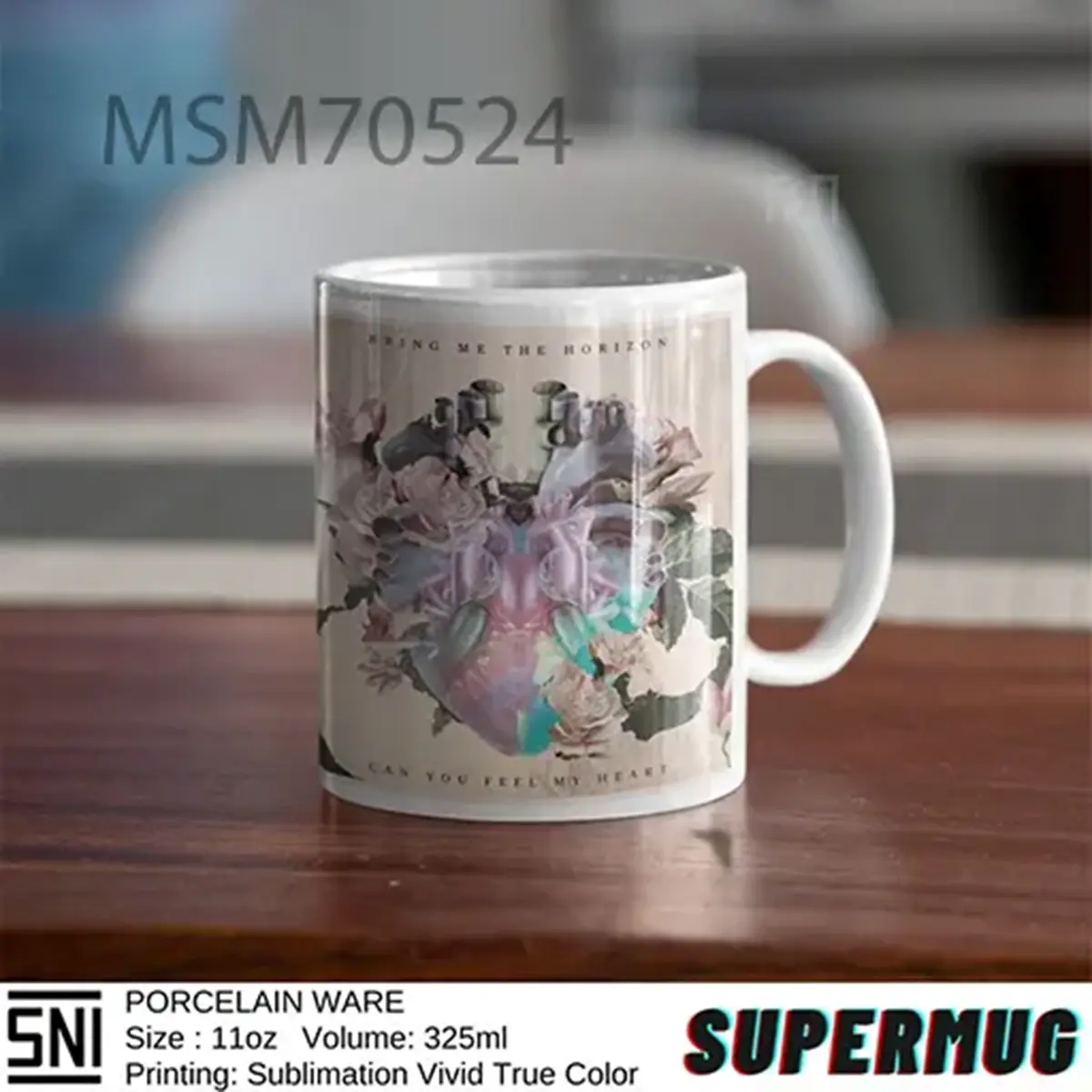 Keren CYFMH Bring Me The Horizon Super Mug