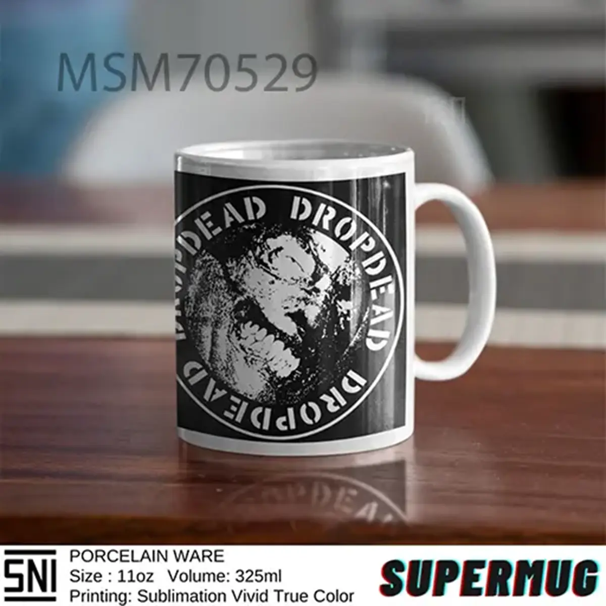 Premium Dropdead Sick Bring Me The Horizon Super Mug