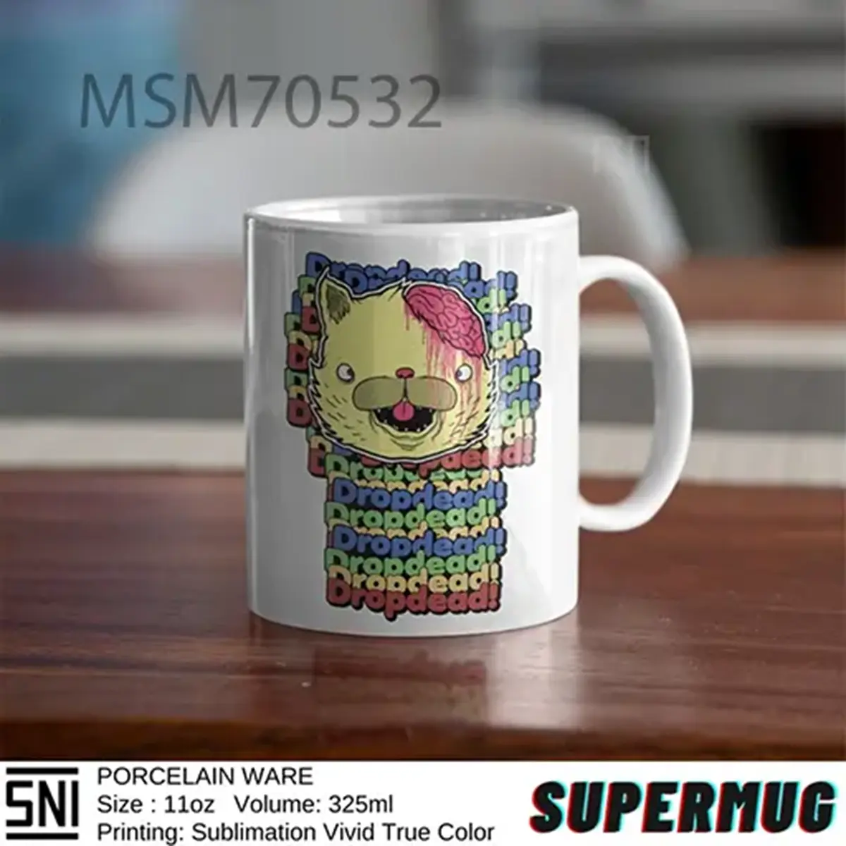Monster Dropdead Bring Me The Horizon Super Mug