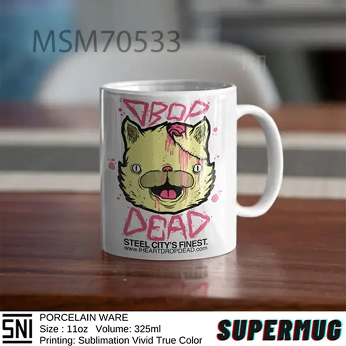 Porcelain Iheartdropdead Bring Me The Horizon Super Mug