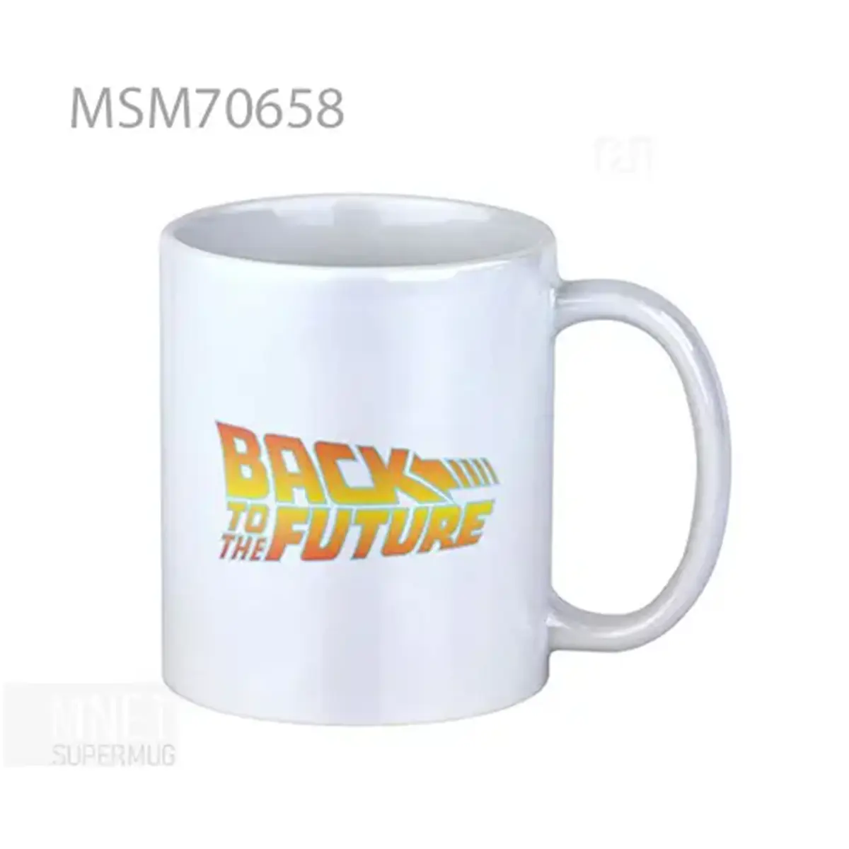 Back to the Future Logo Super Mug