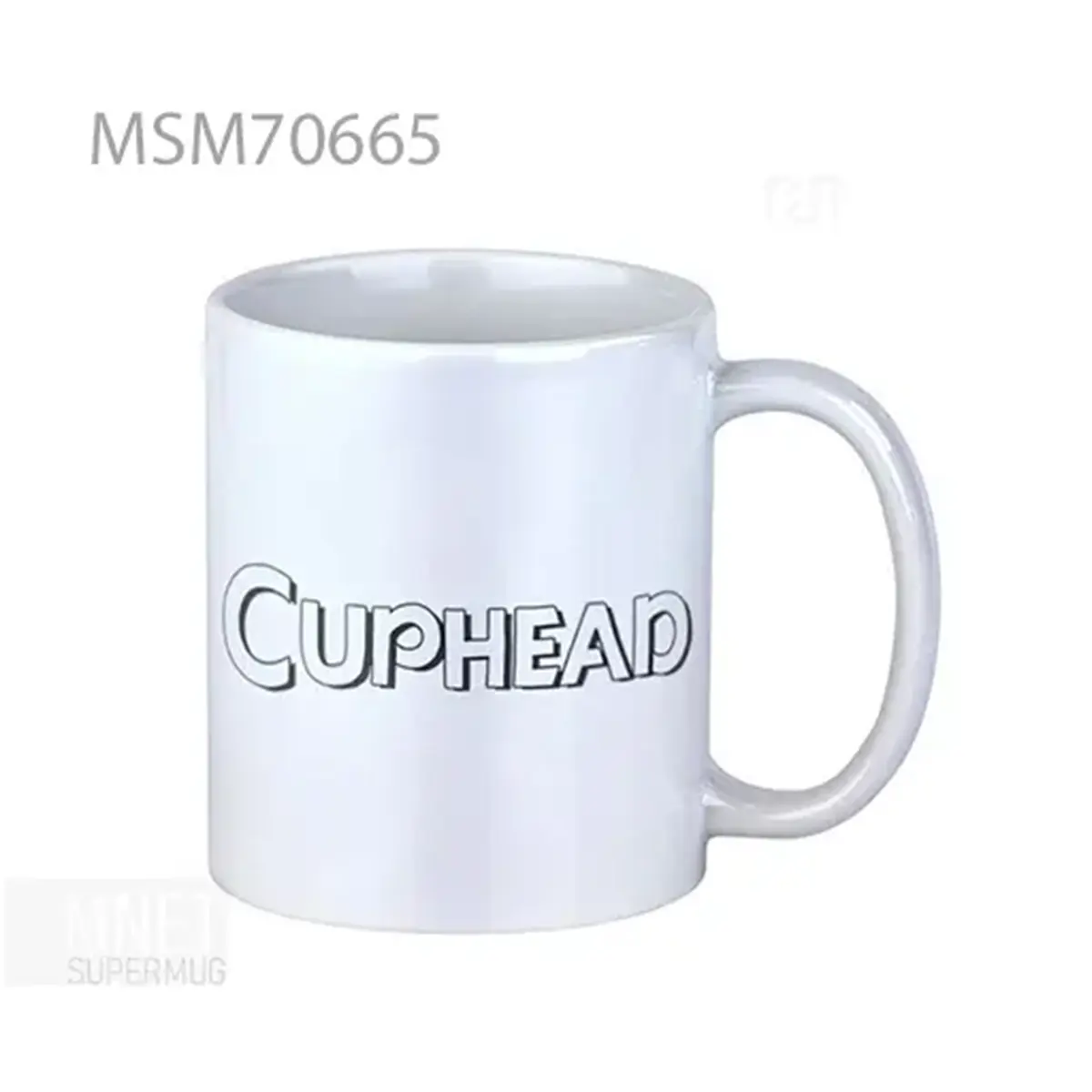 Cuphead Logo Super Mug