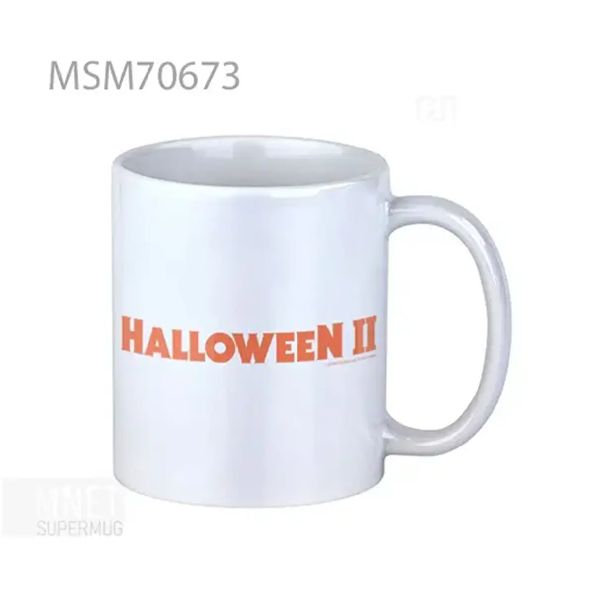 Halloween 2 Logo Super Mug