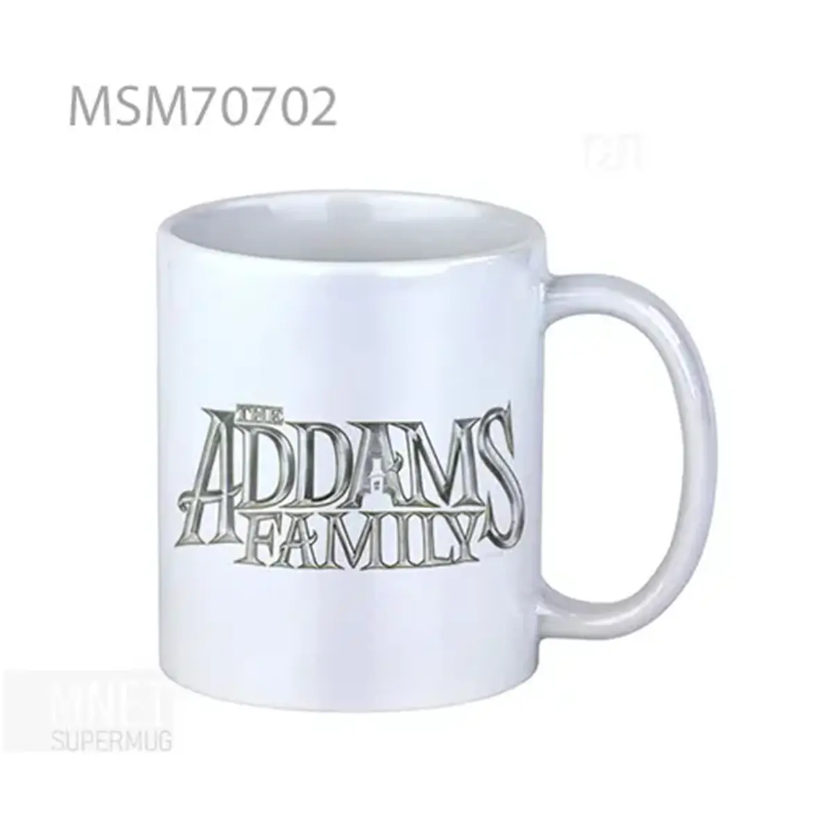 The Addams Family Logo Super Mug
