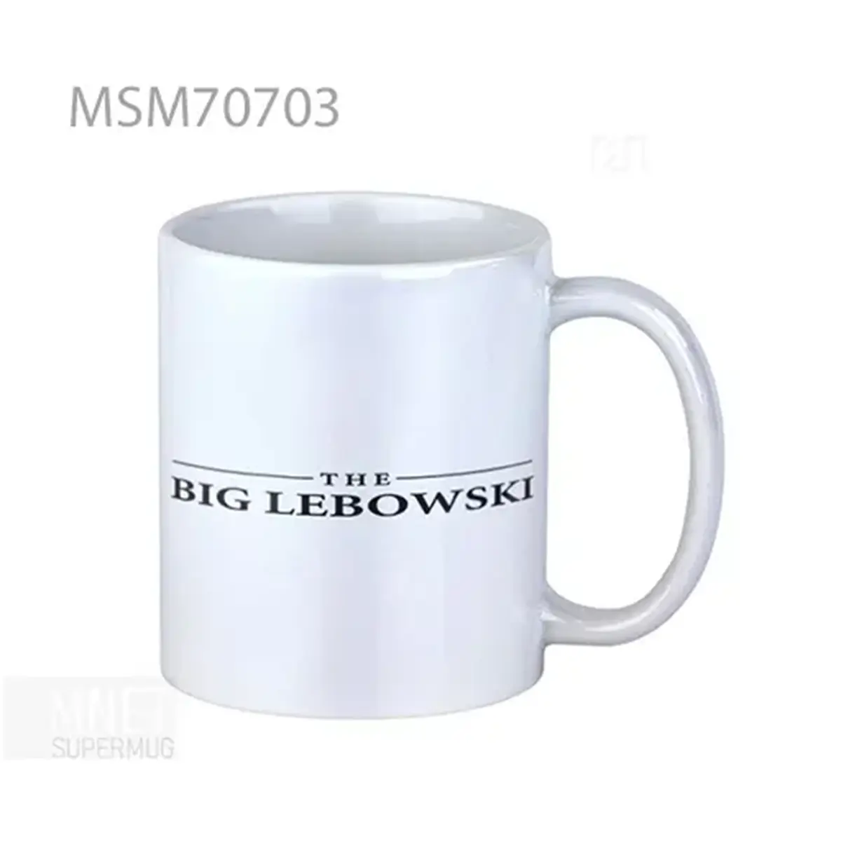 The Big Lebowski Logo Super Mug