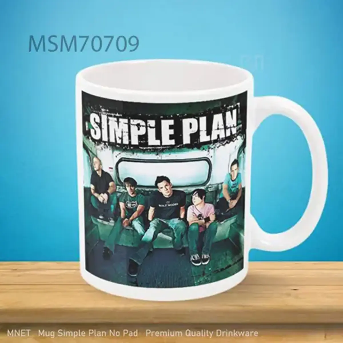 Simple Plan Band Super Mug