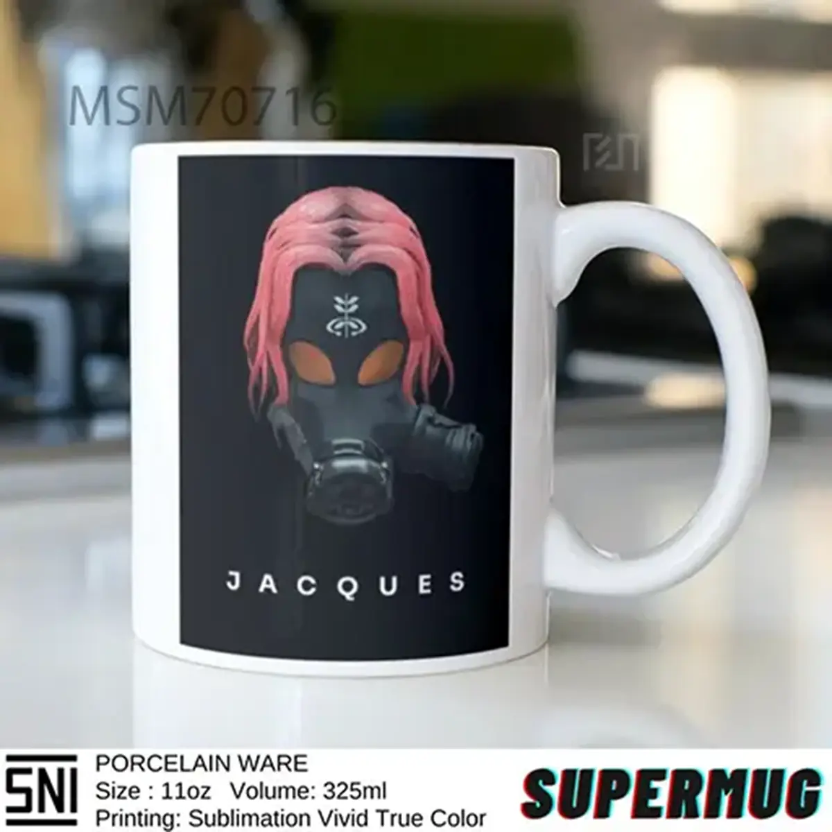 ArkAngels Dropdead Bring Me The Horizon Jackques Super Mug