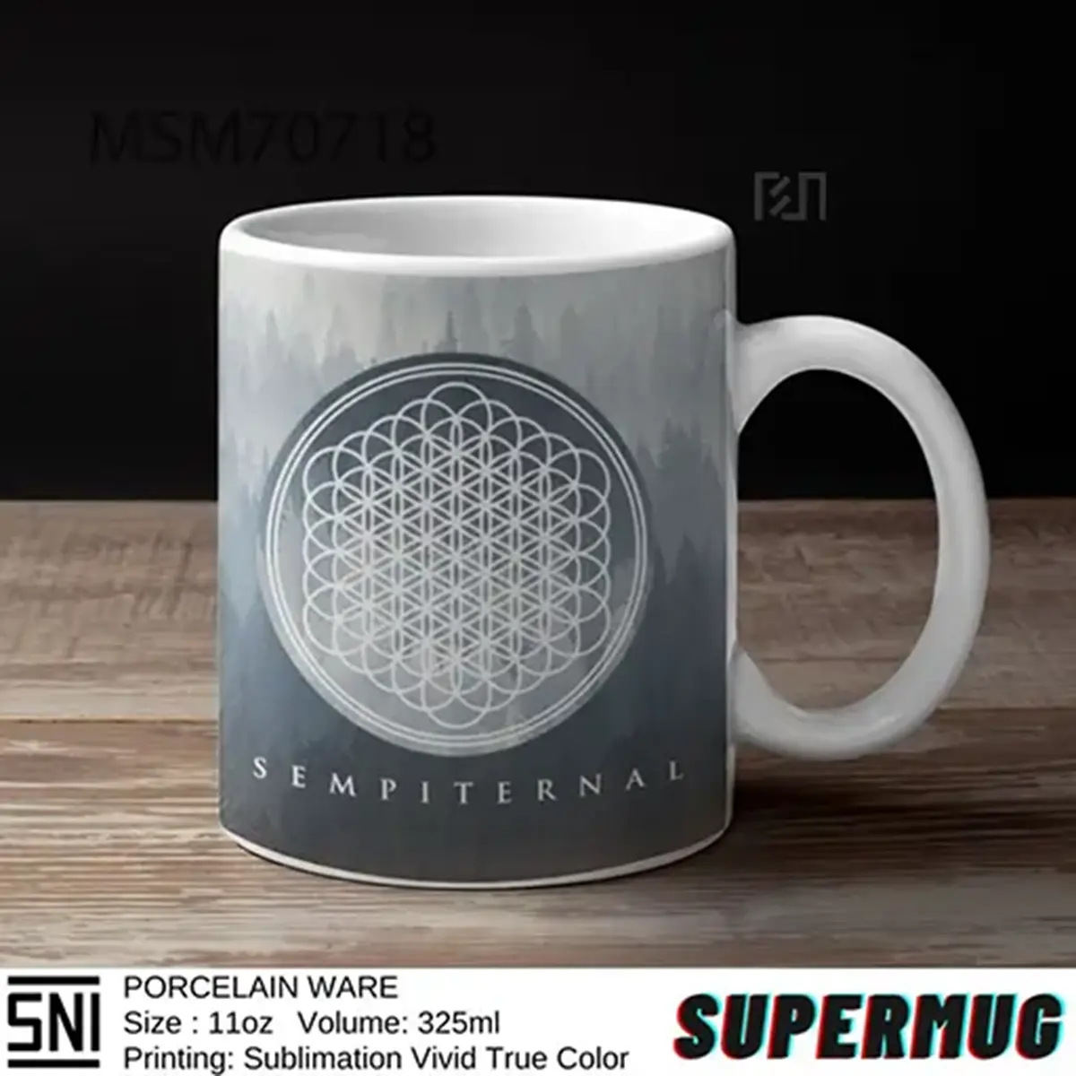 FOREST Super Bring Me The Horizon Sempiternal Super Mug