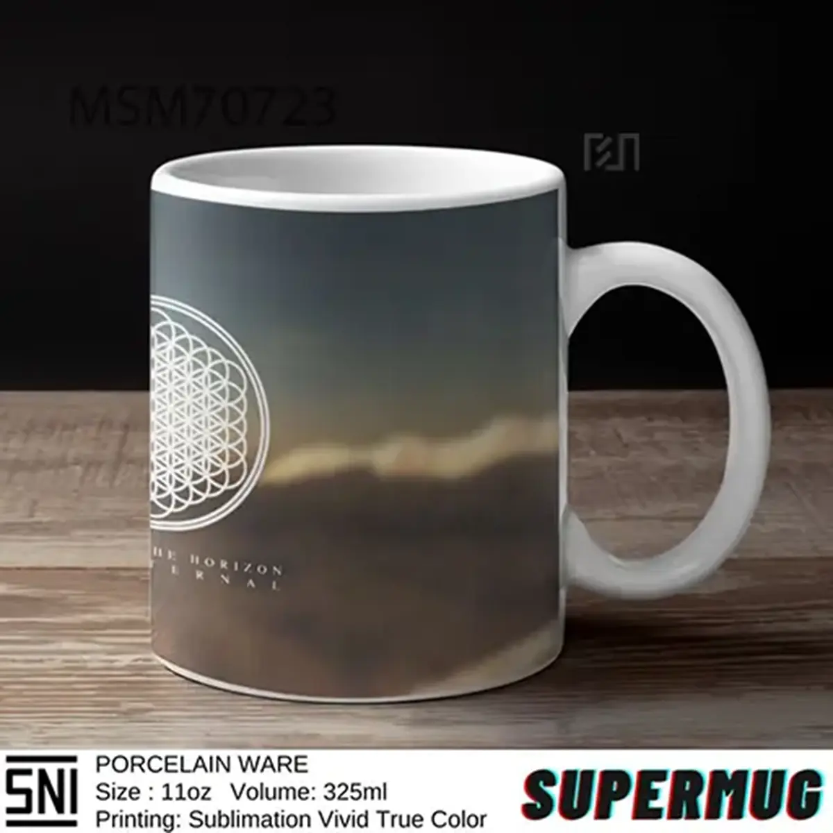 DESERT Super Bring Me The Horizon Sempiternal Super Mug
