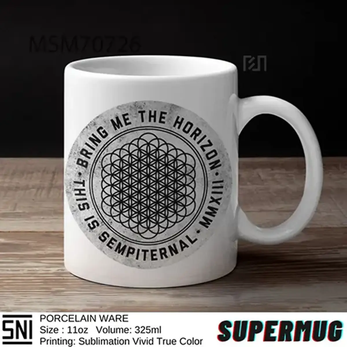 GRUNGE Super Bring Me The Horizon Sempiternal Super Mug