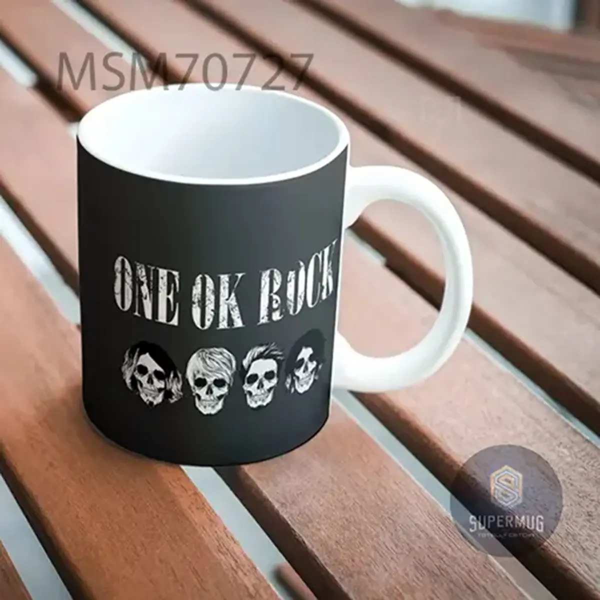 One Ok Rock Skull Super Mug