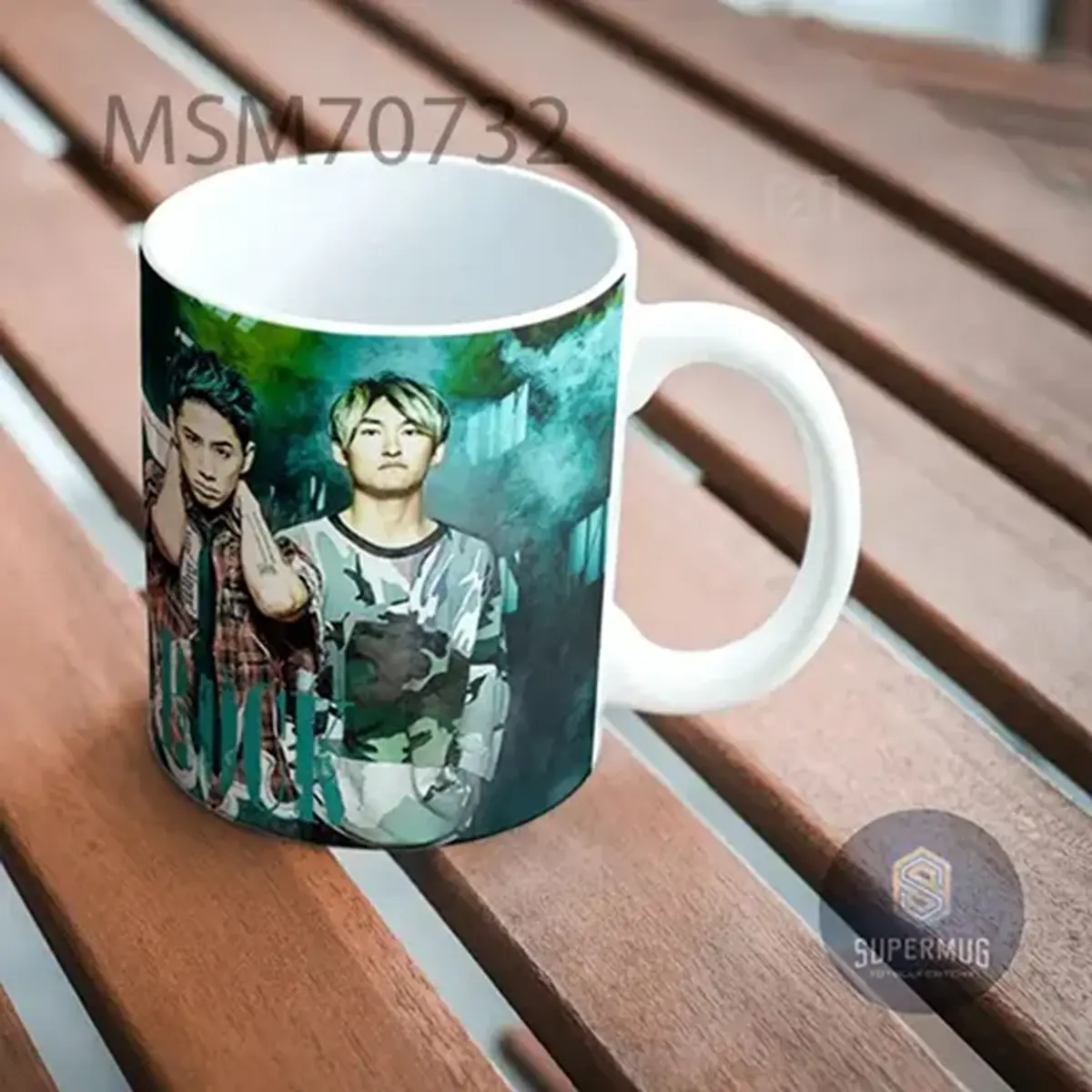 One Ok Rock Green Smoke Super Mug
