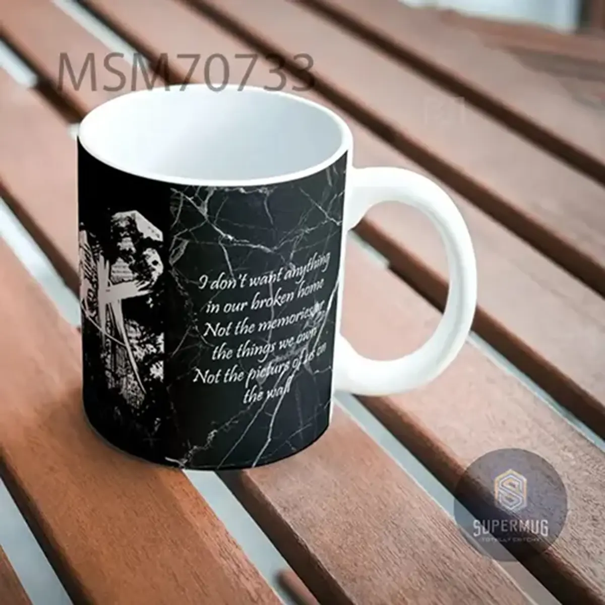 One Ok Rock I Don't Want Anything Super Mug