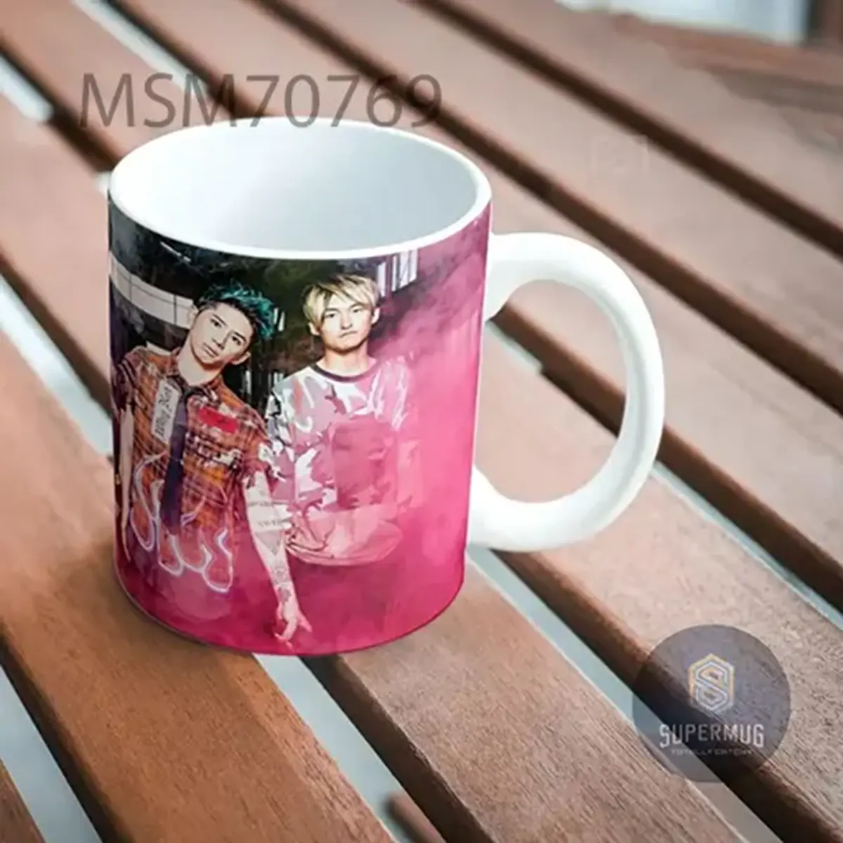 Sablon One Ok Rock Magenta Super Mug