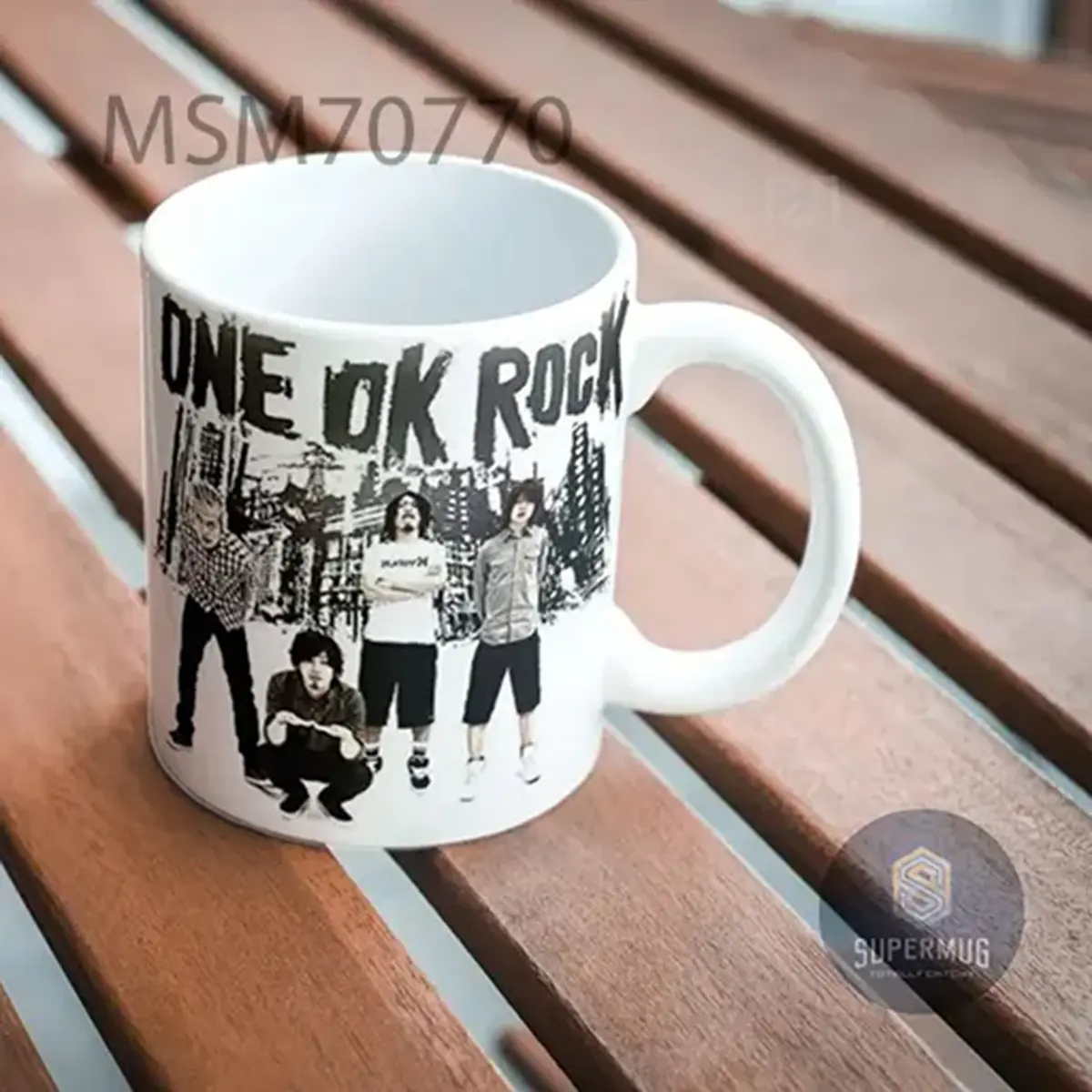 Desain One Ok Rock Man Super Mug