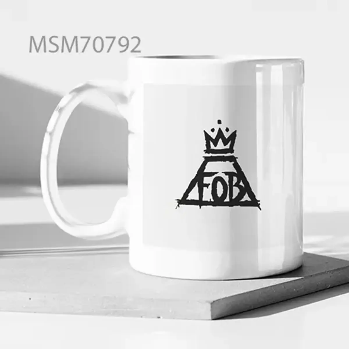 Rock Band Fall Out Boy Super Mug