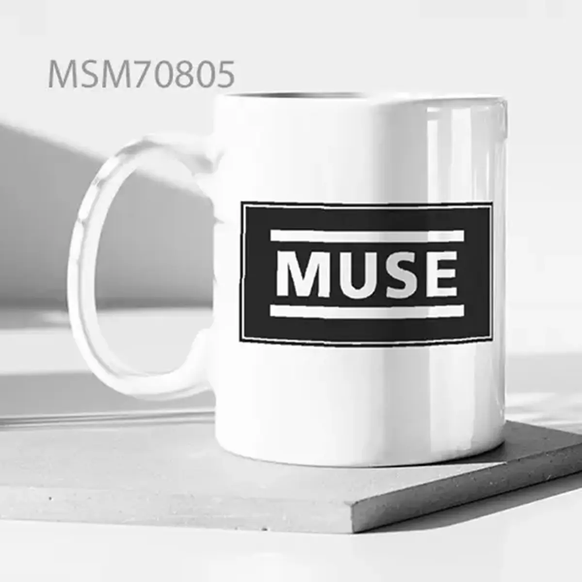 Rock Band Muse Logo Super Mug