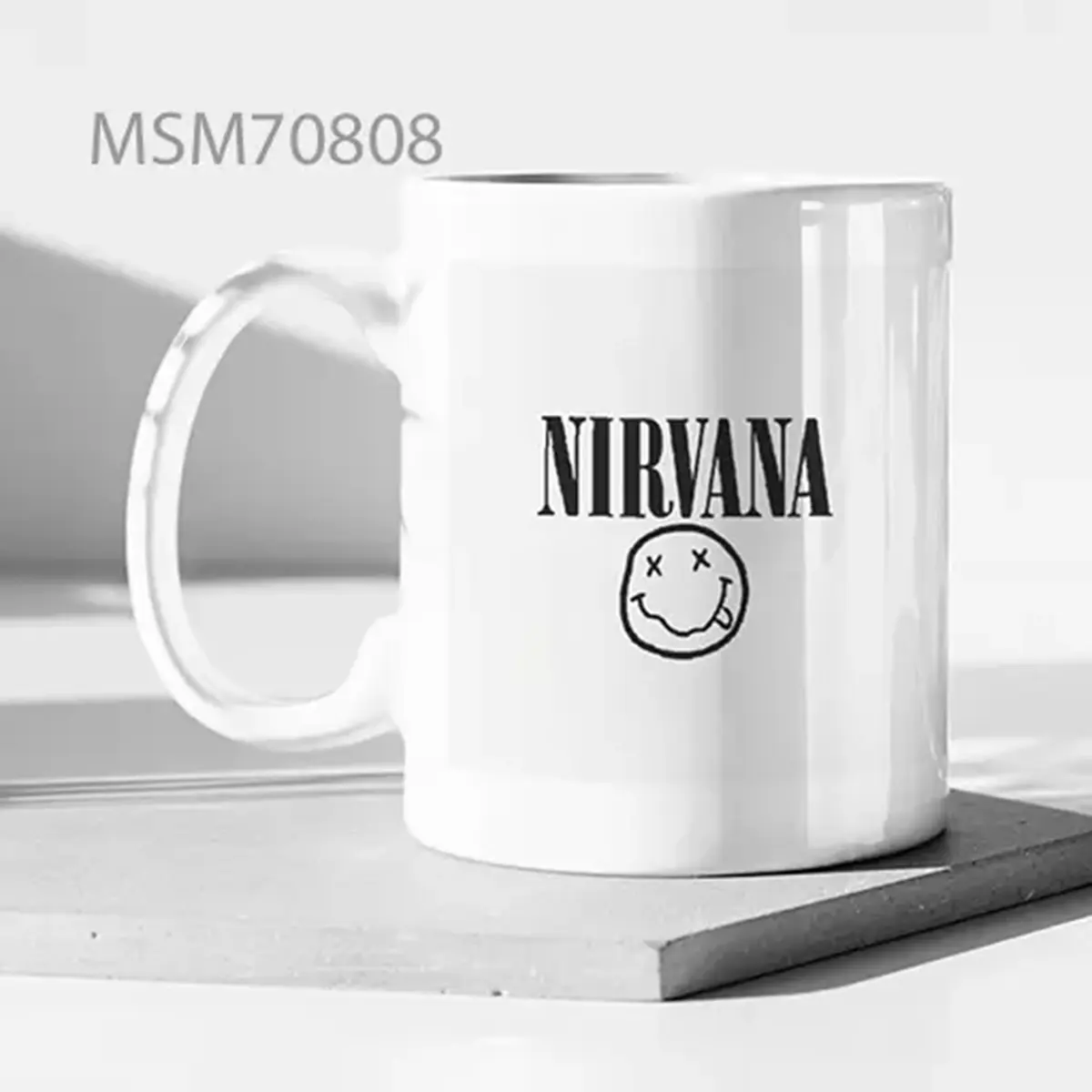 Rock Band Nirvana Super Mug