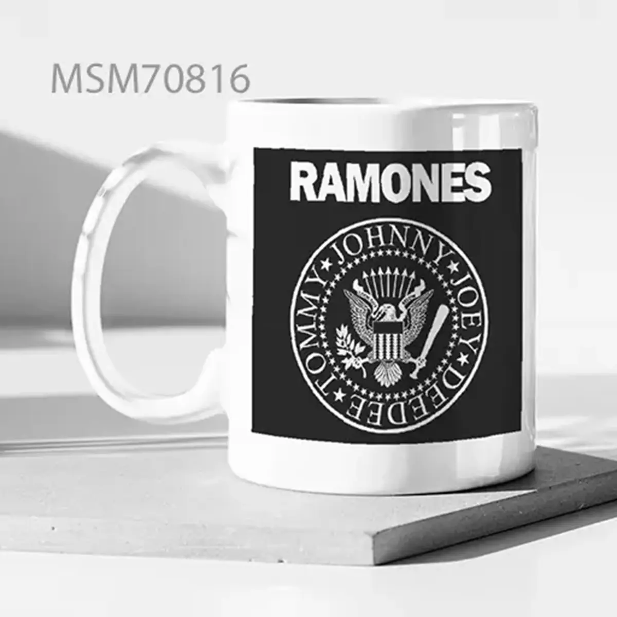 Ramones Logo Super Mug