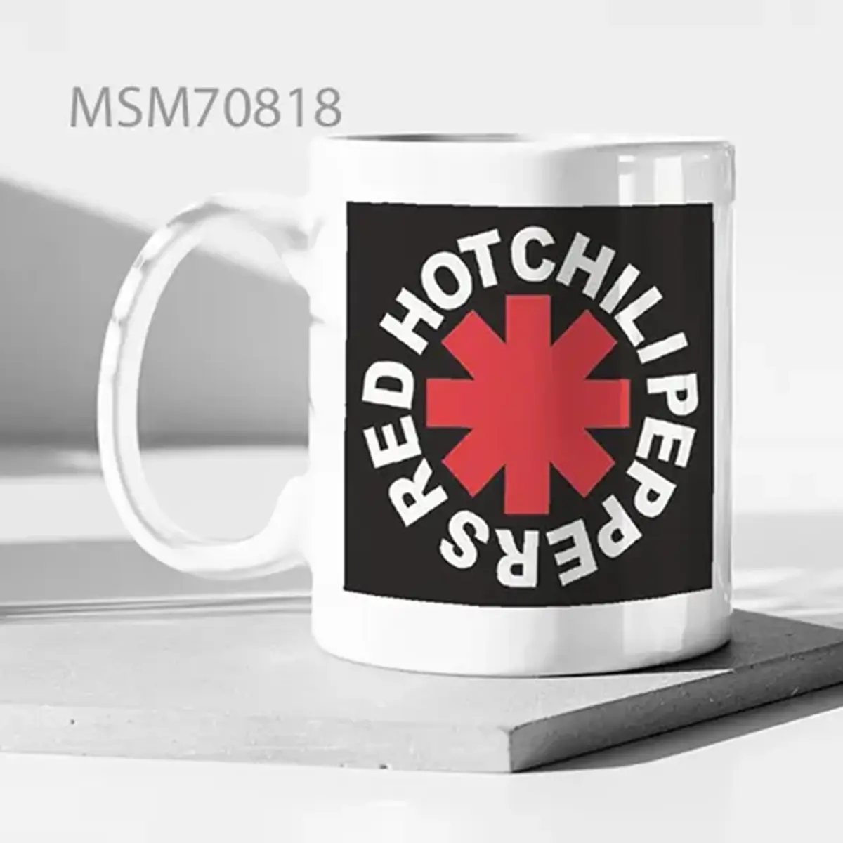 Red Hot Chili Peppers Logo Super Mug
