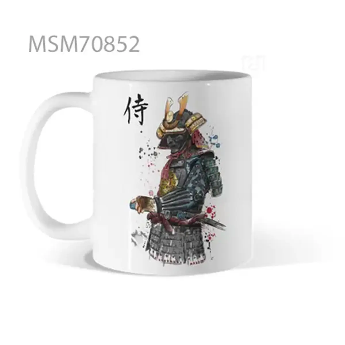 Samurai Armor Illustration Mug