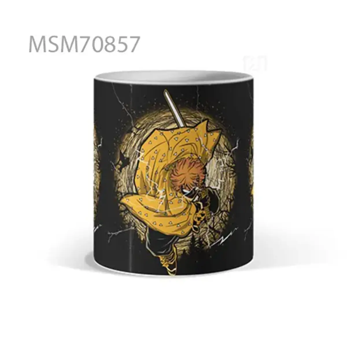 Golden Dragon Myth Black Mug