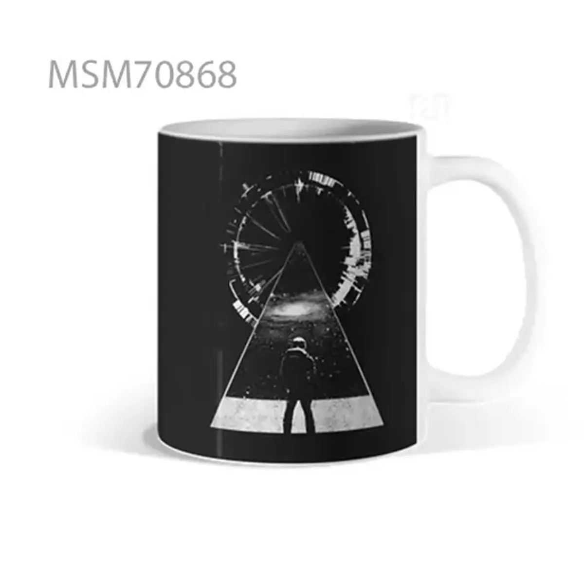 Ferris Wheel & Triangle Mug