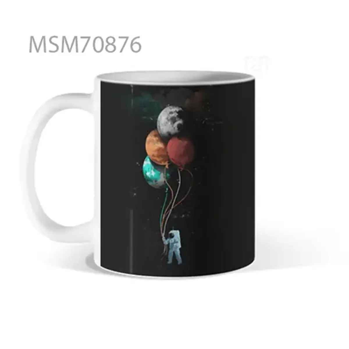 Balloon Dreamscape Dark Mug