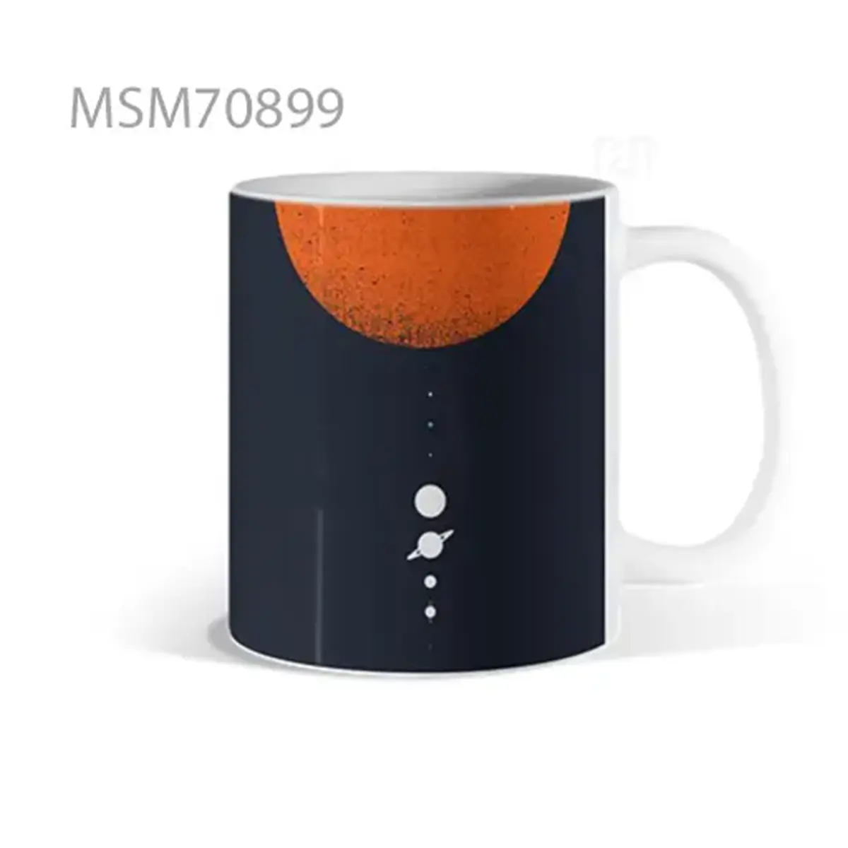 Eclipse Dot Glow Dark Mug