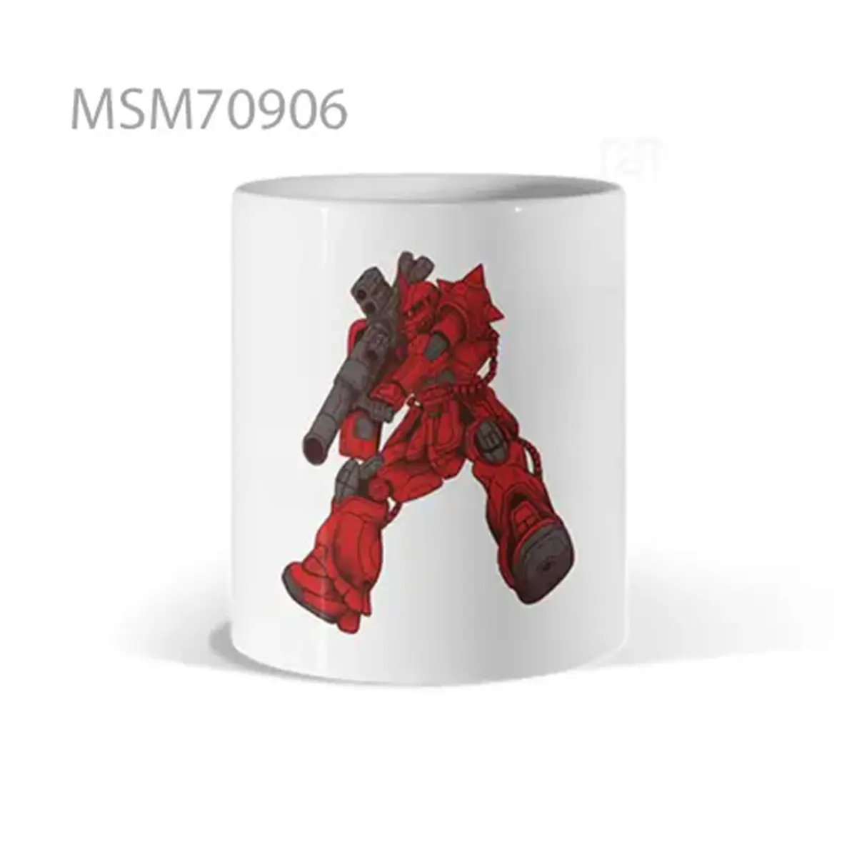 Red Robot Sketchy Bold Mug