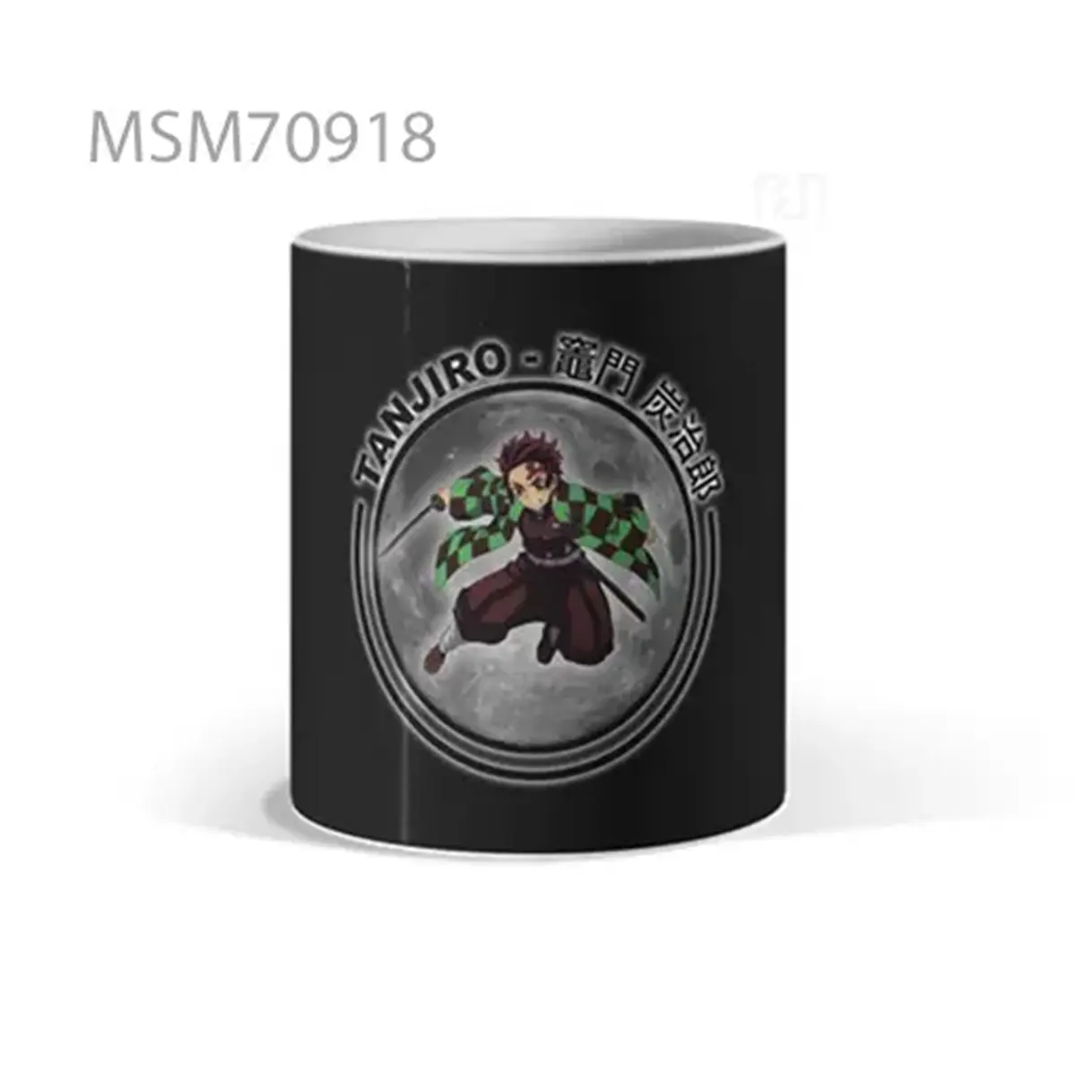 Red Character Sharp Gaze Mug
