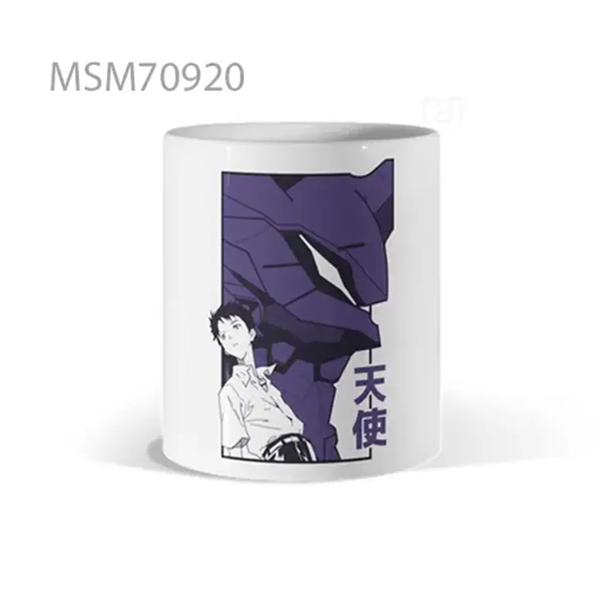 Purple Mood Manga Style Mug