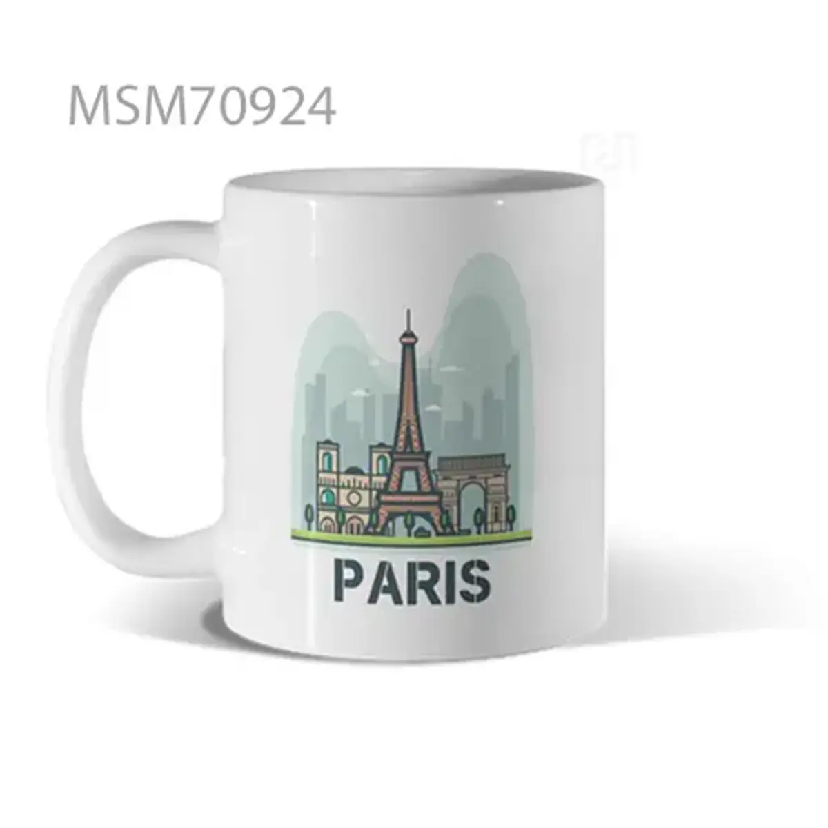 Paris Dreamscape Skyline Mug