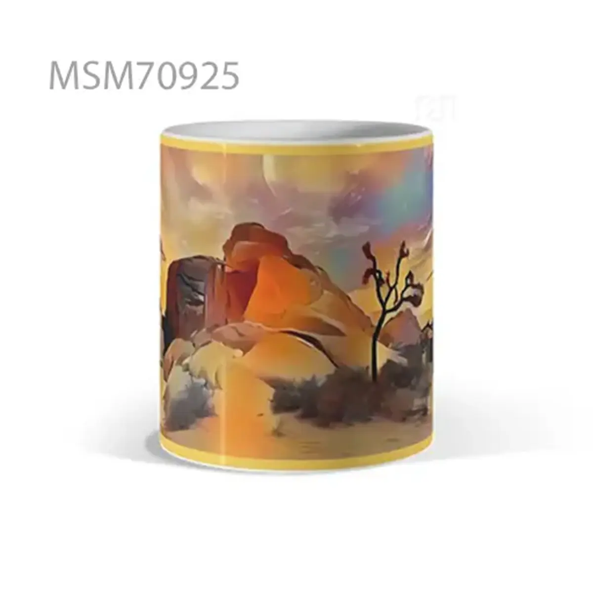 Abstract Constellation Grid Mug
