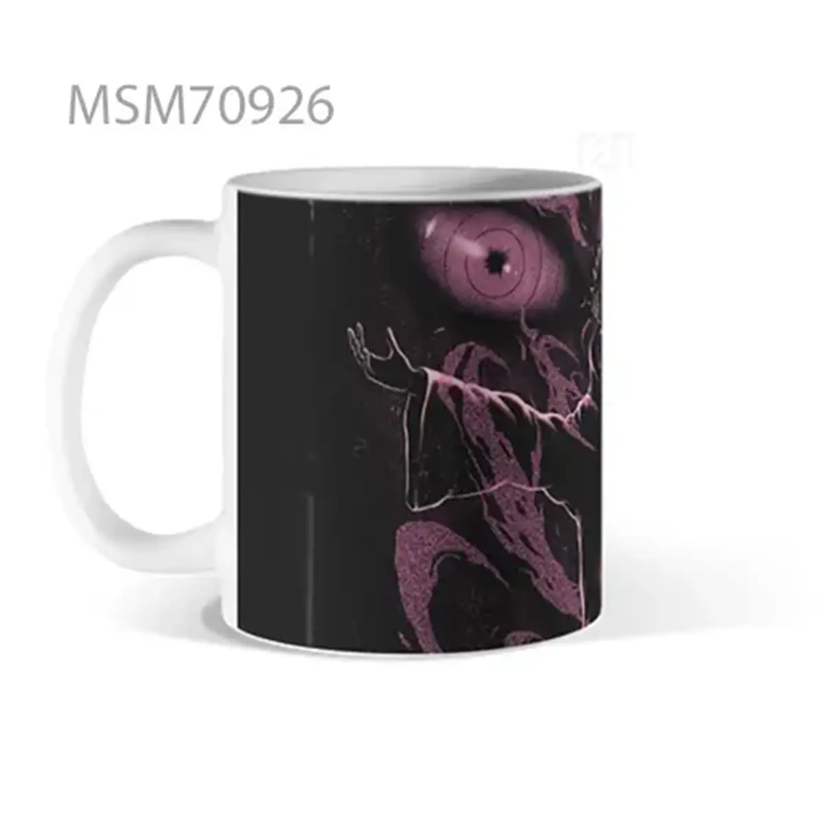 Purple Eye Abstract Vision Mug