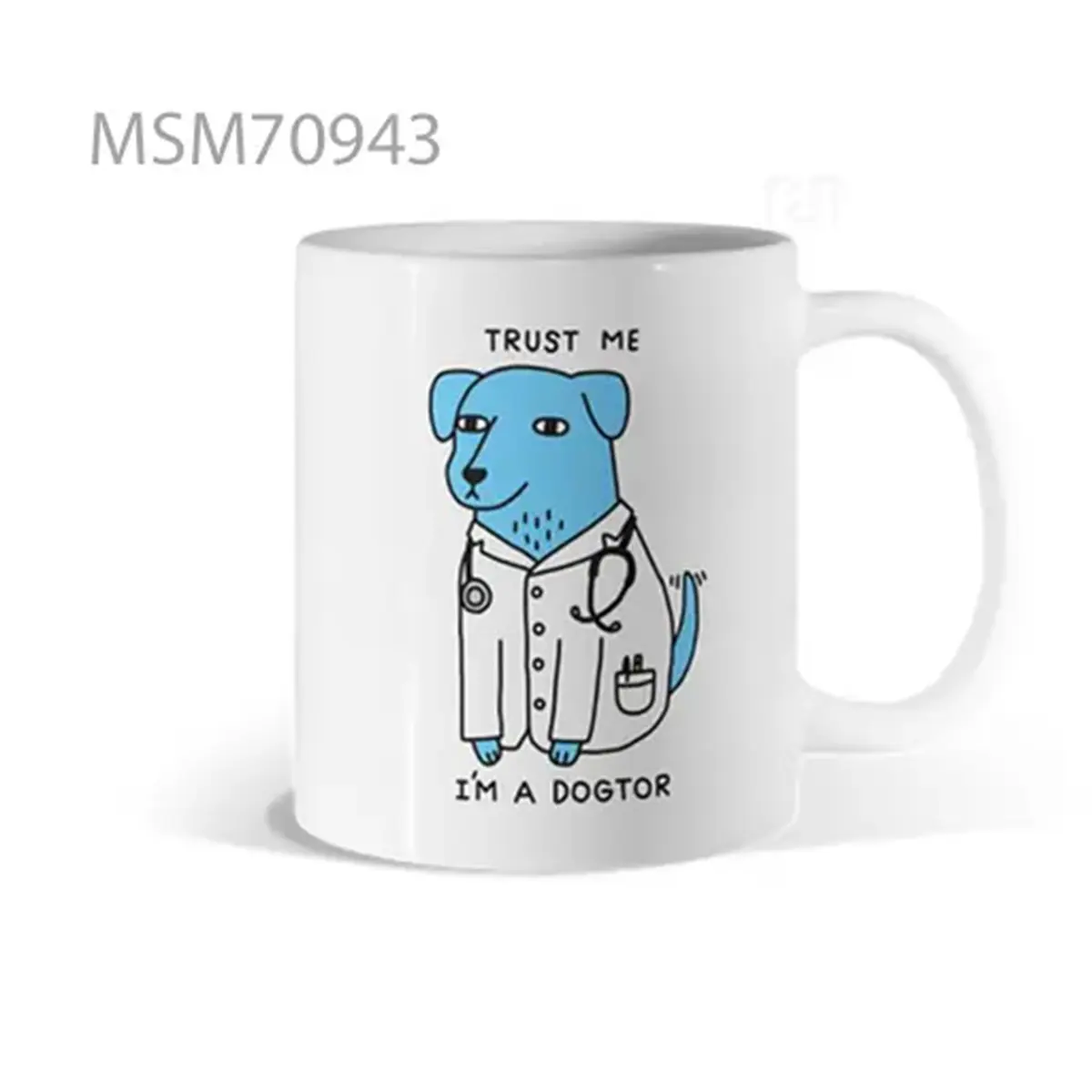 “Trust Me I'm A Doctor” Dog Mug