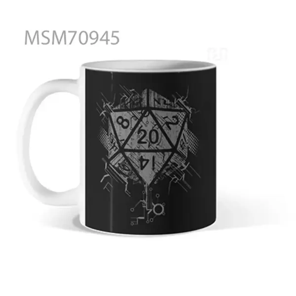D20 & Symbols Dice Master Mug