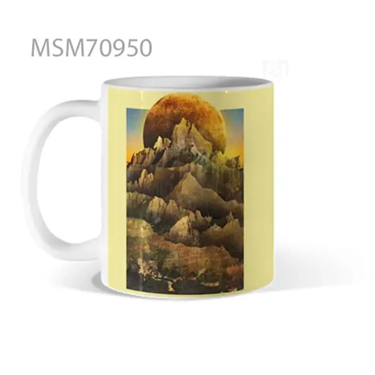 Castle Under Moon Mystical Mug