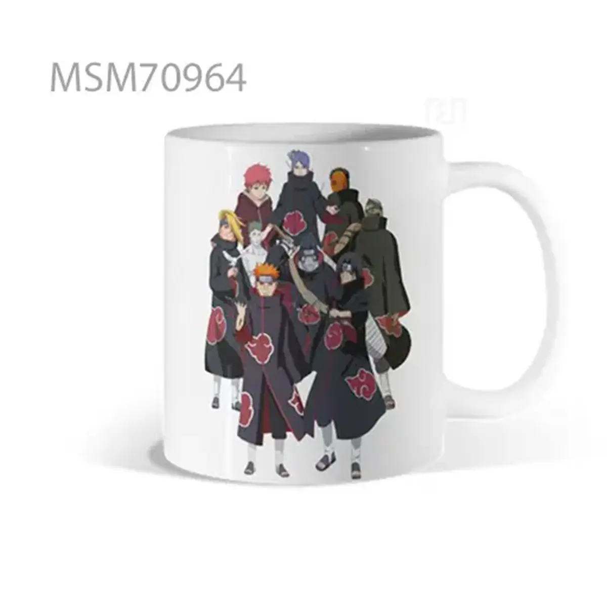 Dark-Clad Character Group Mug