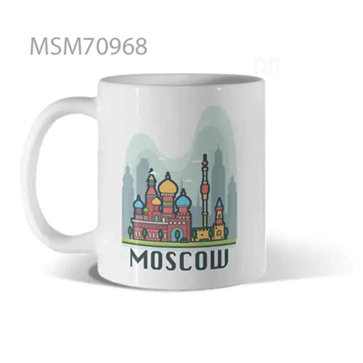 Moscow Iconic Skyline Mug