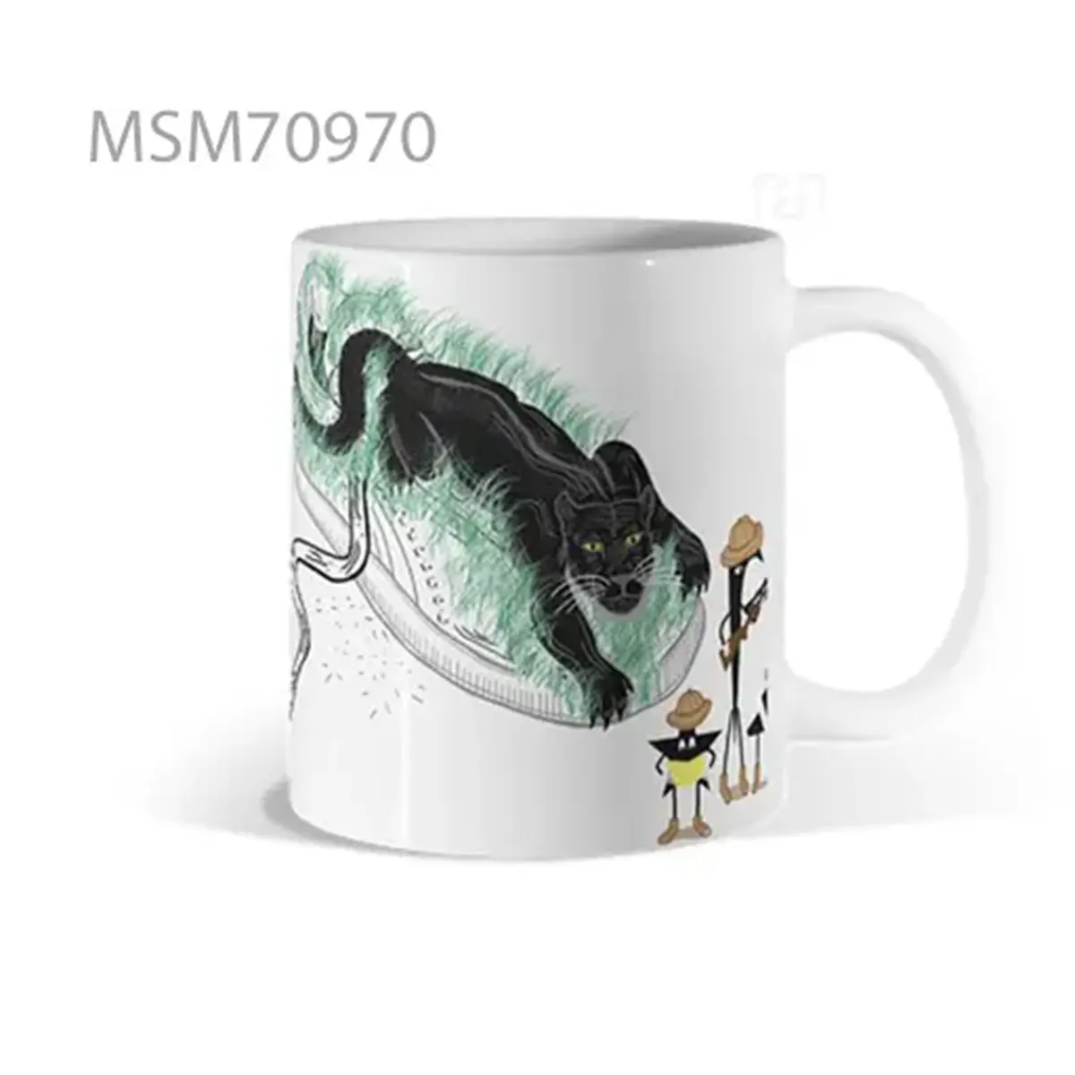 Panther & Human Dual Mug