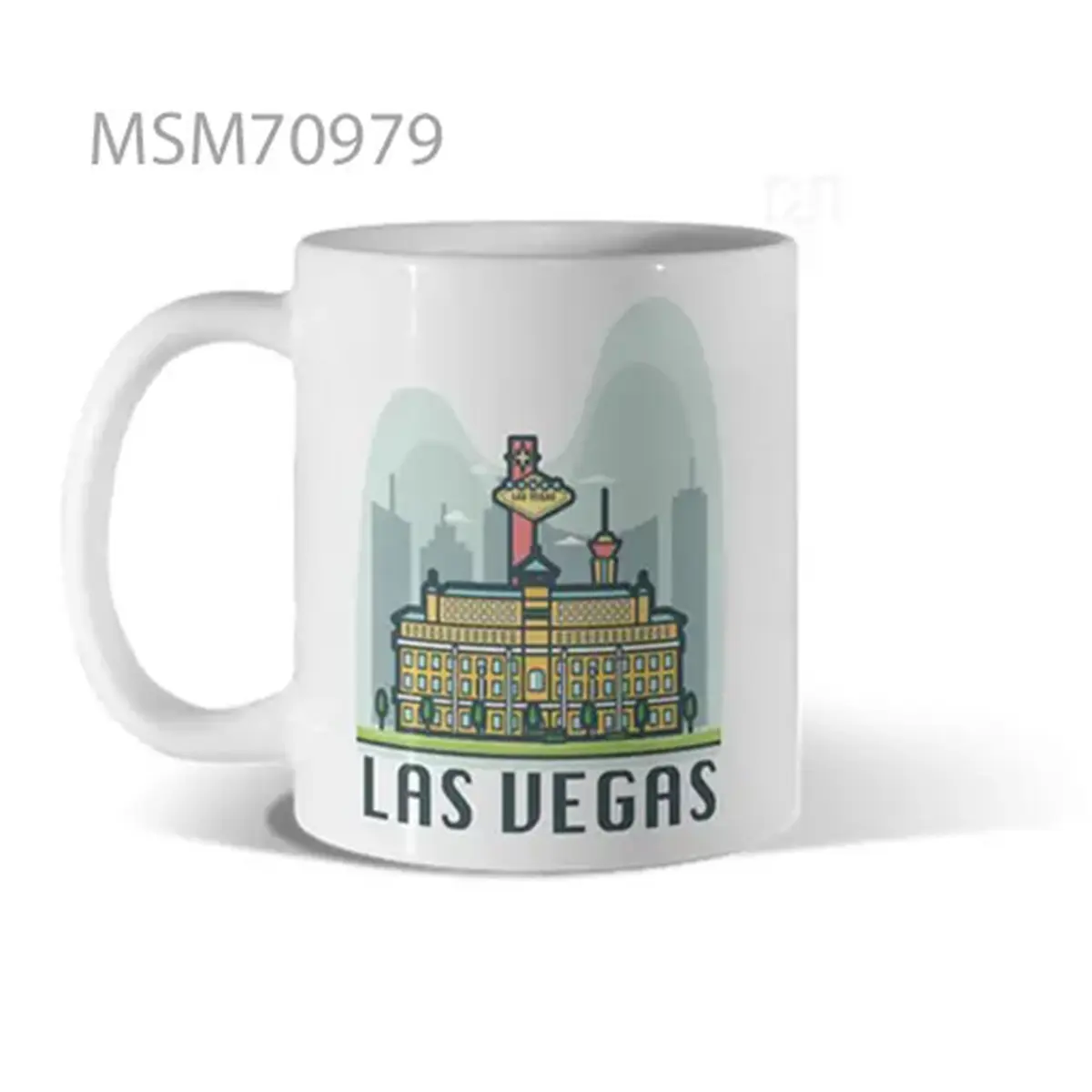 Las Vegas City Lights Mug