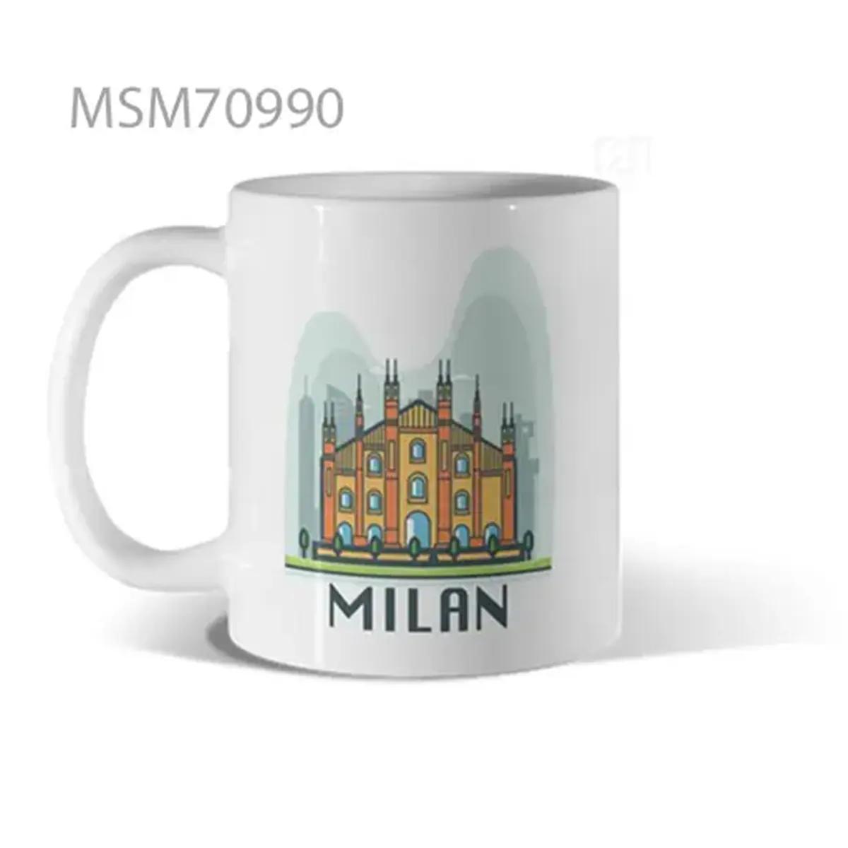 Milan City Landmark Mug