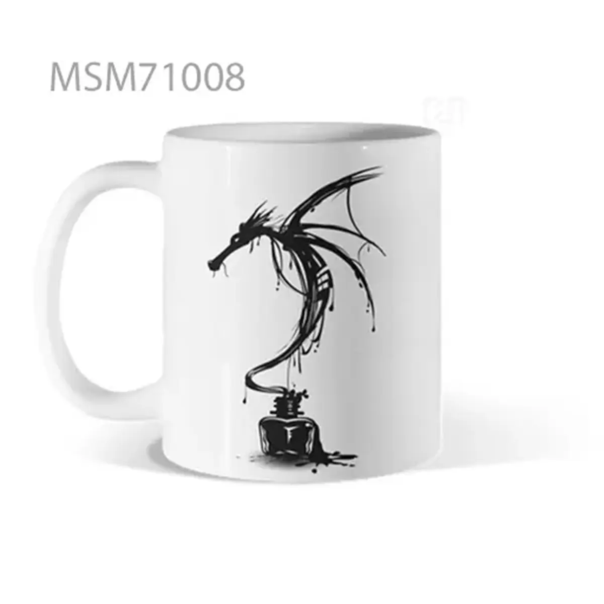 Black Dragon Rock Perch Mug