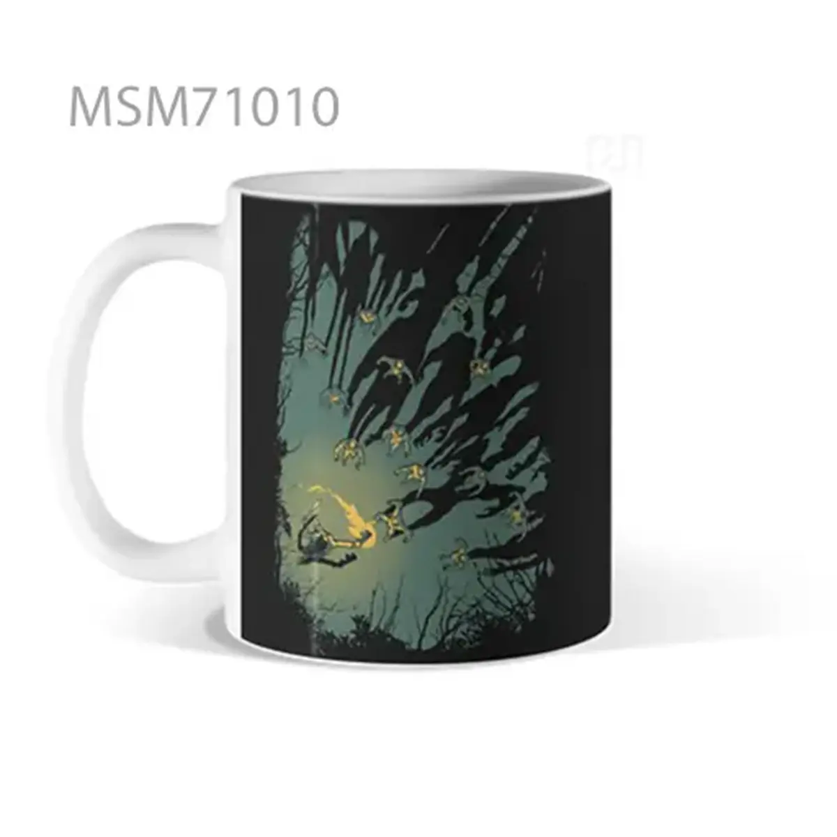 Yellow Bird Splash Mug