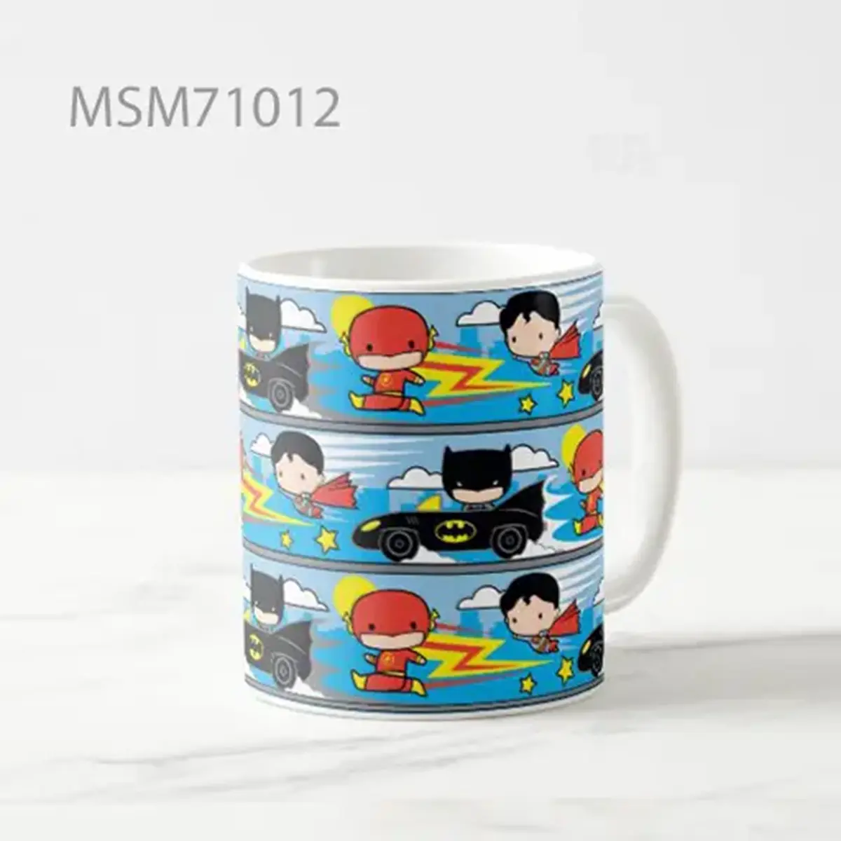 Cartoon Pool Dive Characters Mug