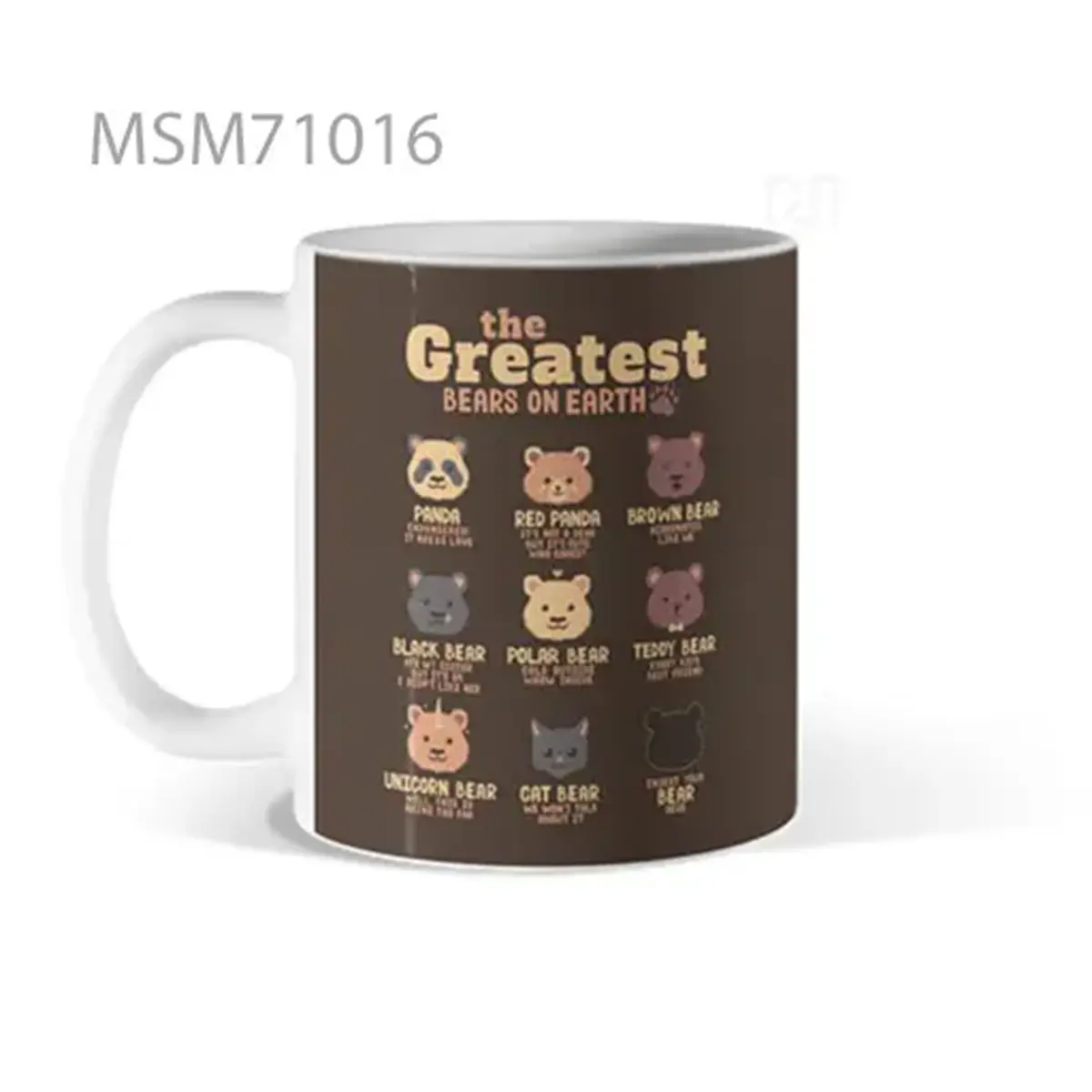 The Greatest Mom – Animal Edition Mug