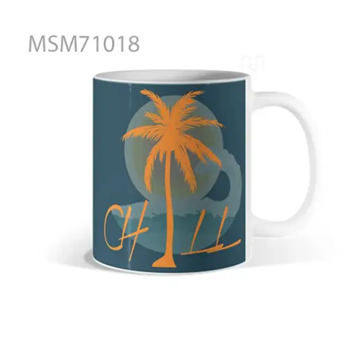 CHILL Palm Minimal Mug