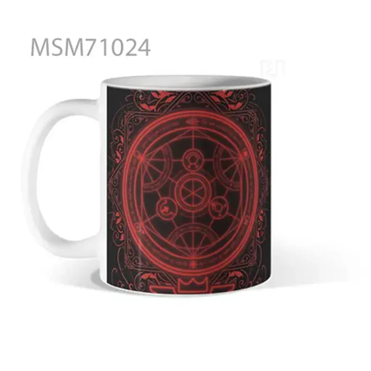 Red Spiral Arcane Mystery Mug