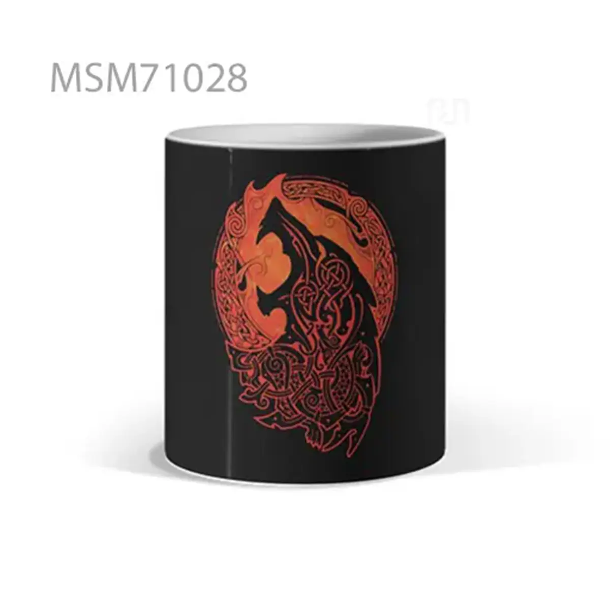 Crimson Dragon Midnight Roar Mug